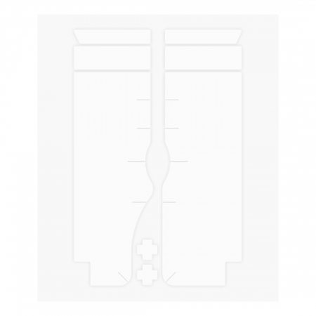 Import - Set stickere protectie furca Muc-Off Fork Protection Kit Clear Gloss