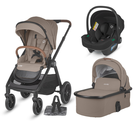CARUCIOARE MODULARE - Sistem modular 3in1 COCCOLLE Aspen + Scoica auto iSize COCCOLLE Knox Black