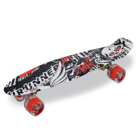 SKATEBOARD - Skateboard copii BYOX Led, 22"
