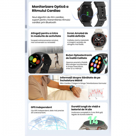 Smartwatch iGPSPORT LW10 negru [18]