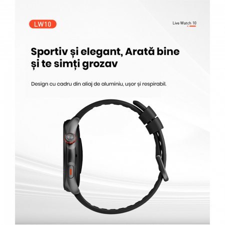 Smartwatch iGPSPORT LW10 negru [27]