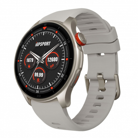 CICLOCOMPUTERE/CEASURI/GPS - Smartwatch iGPSPORT LW10 Titanium