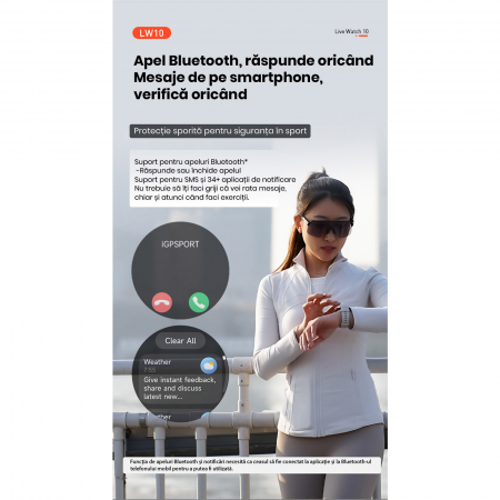 Smartwatch iGPSPORT LW10 Titanium [24]