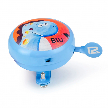 SONERII - Sonerie bicicleta P2R Ringo "Dino", albastru
