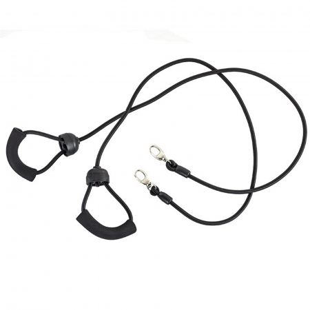 Stepper Twist cu manere si corzi HMS S3085, alb/roz [6]