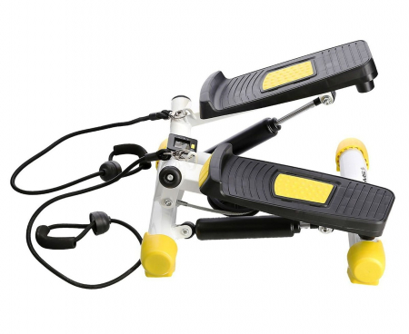 Mini Stepper Twist cu corzi HMS S3033, galben [2]