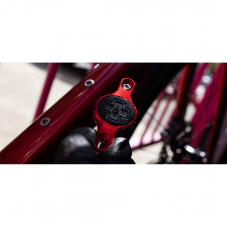 Suport Apple AirTag pentru cadru Muc-Off Secure Tag Holder V2 Argintiu [3]