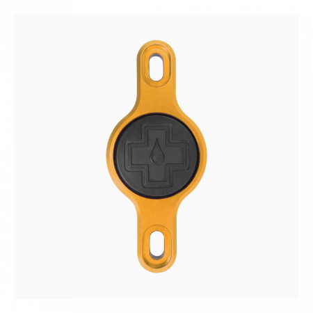 Import - Suport Apple AirTag pentru cadru Muc-Off Secure Tag Holder V2 Gold