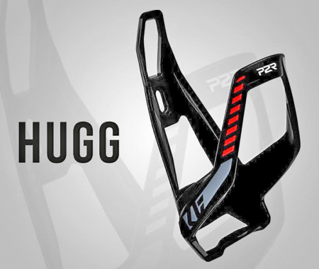 Suport bidon apa P2R Hugg, gri/rosu [1]