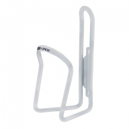 BIDONASE/SUPORTI - Suport bidon FORCE Klas, aluminiu, alb