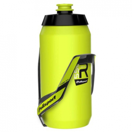 Bidoane si Suporti hidratare - Suport Holder Pro si Bidon Apa R550 Polisport - 550 ml, Verde