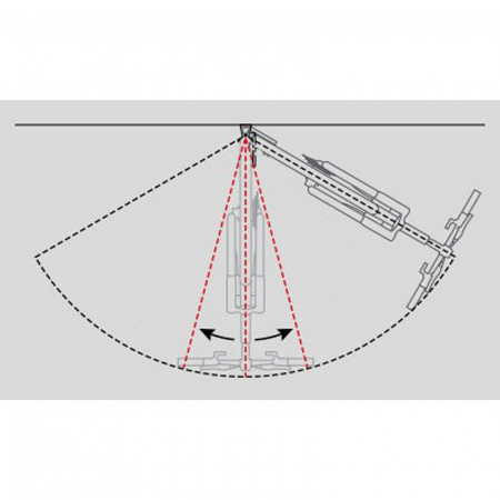 Suport perete pentru bicicleta TOPEAK Swing-Up DX TW019, negru [7]