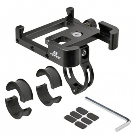 ACCESORII TELEFON - Suport telefon cu prindere pe ghidon FORCE Relo, reglabil, negru