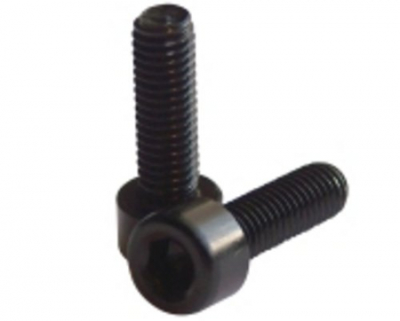 Import - Suruburi Bidonas Cadru Fibrax Fcm3001 - M5 x 15 Mm, Negru