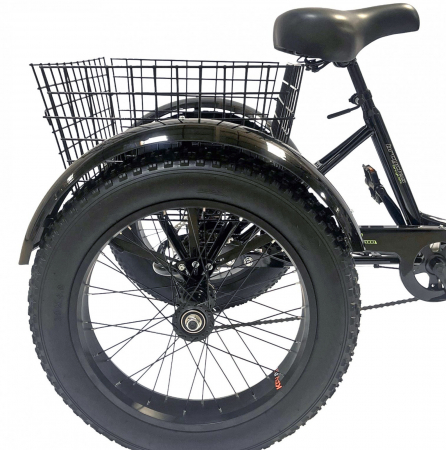 Tricicleta adulti 20" BR Cycles Pro2008-TR20, cadru otel 16", frane disc, 7 viteze [14]