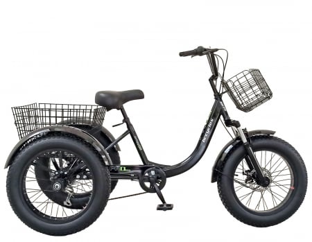 BICICLETE ORAS-TREKKING - Tricicleta adulti 20" BR Cycles Pro2008-TR20, cadru otel 16", frane disc, 7 viteze