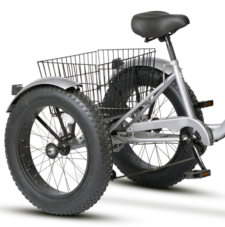 Tricicleta adulti 20" CARPAT Genius, cadru otel 16", frane disc, 7 viteze [6]