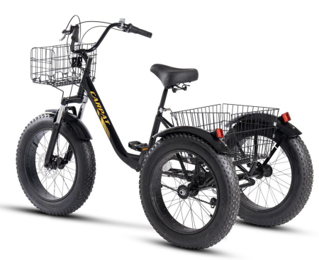 Tricicleta adulti 20" CARPAT Genius, cadru otel 16", frane disc, 7 viteze [1]