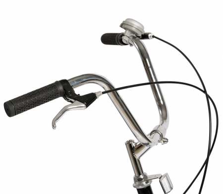 Tricicleta adulti 20" VELORS Senior 20390B, cadru otel 16", frane V-Brake/tambur, single speed [4]