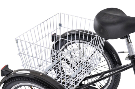 Tricicleta adulti 20" VELORS Senior, cadru otel 16", frane V-Brake/tambur, 7 viteze [8]