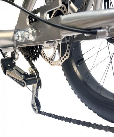 Tricicleta adulti 24" BR CYCLES Pro2008-FB, cadru otel 16", manete revoshift, frane disc, 7 viteze [17]