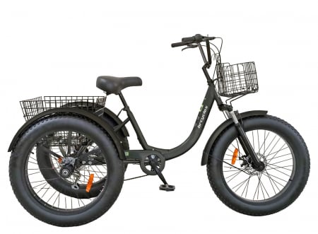 BICICLETE - Tricicleta adulti 24" BR CYCLES Pro2008-FB, cadru otel 16", manete revoshift, frane disc, 7 viteze