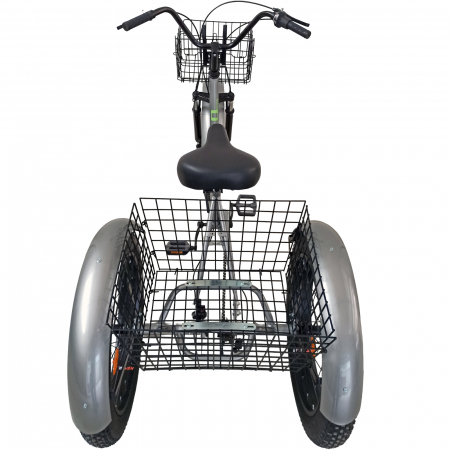 Tricicleta adulti 24" BR CYCLES Pro2008-FB, cadru otel 16", manete revoshift, frane disc, 7 viteze [2]