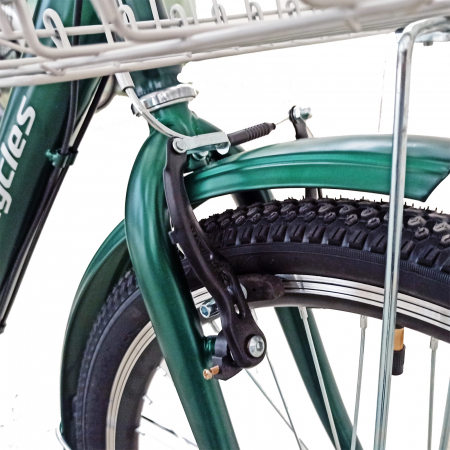 Tricicleta adulti 24" BR CYCLES Pro2008-VB, cadru otel 16", frane V-Brake/tambur, 7 viteze [5]