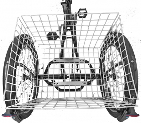 Tricicleta adulti 24" BR CYCLES Pro2008-VB, cadru otel 16", frane V-Brake/tambur, 7 viteze [19]