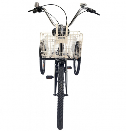 Tricicleta adulti 24" BR CYCLES Pro2008-VB, cadru otel 16", frane V-Brake/tambur, 7 viteze [3]