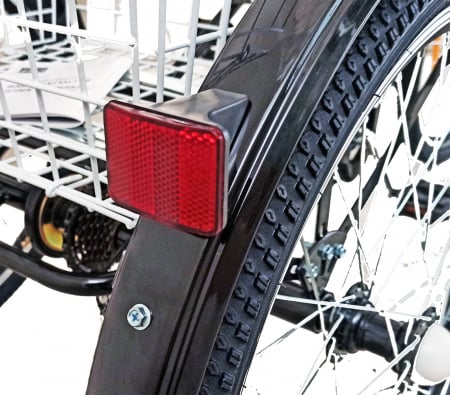 Tricicleta adulti 24" BR CYCLES Pro2008-VB, cadru otel 16", frane V-Brake/tambur, 7 viteze [19]