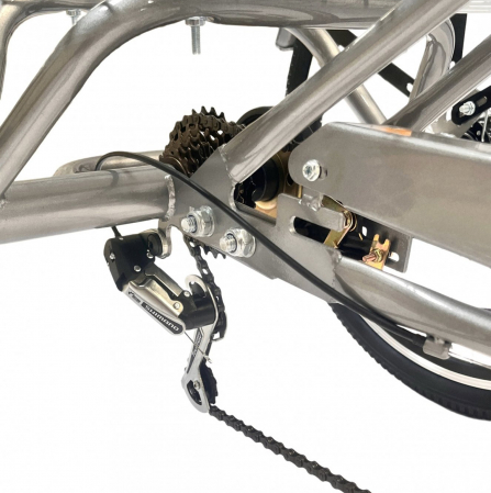 Tricicleta adulti 24" BR CYCLES Pro2008-VB, cadru otel 16", frane V-Brake/tambur, 7 viteze [12]