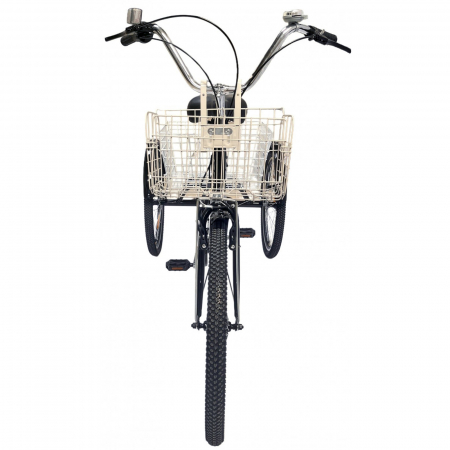 Tricicleta adulti 24" BR CYCLES Pro2008-VB, cadru otel 16", frane V-Brake/tambur, 7 viteze [3]