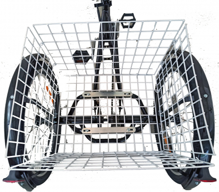 Tricicleta adulti 24" BR CYCLES Pro2008-VB, cadru otel 16", frane V-Brake/tambur, 7 viteze [20]