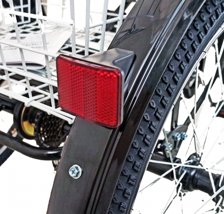 Tricicleta adulti 24" BR CYCLES Pro2008-VB, cadru otel 16", frane V-Brake/tambur, 7 viteze [18]