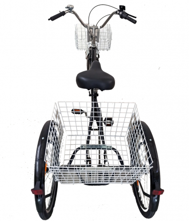 Tricicleta adulti 24" BR CYCLES Pro2008-VB, cadru otel 16", frane V-Brake/tambur, 7 viteze [2]