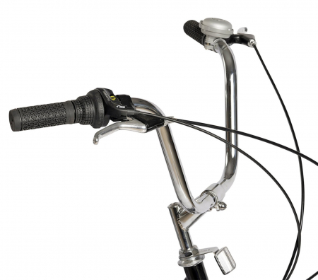 Tricicleta adulti 24" VELORS Senior 24390B, cadru otel 16", frane V-Brake/tambur, 7 viteze [4]