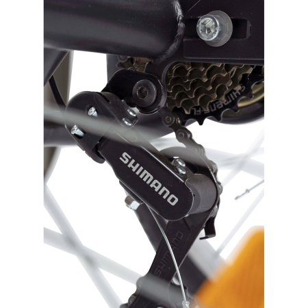 Tricicleta adulti 24" VELORS Senior 24618A, cadru otel 16", frane V-Brake/tambur, 7 viteze [9]