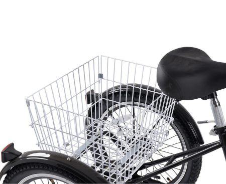 Tricicleta adulti 24" VELORS Senior 24618A, cadru otel 16", frane V-Brake/tambur, 7 viteze [8]