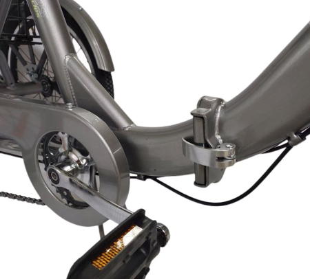 Tricicleta adulti pliabila 20" BR Cycles Pro2008-T002, cadru aluminiu 16", frane V-Brake/tambur, 7 viteze [10]