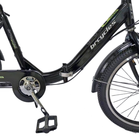 Tricicleta adulti pliabila 20" BR Cycles Pro2008-T002, cadru aluminiu 16", frane V-Brake/tambur, 7 viteze [8]