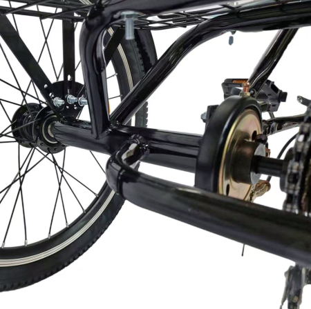 Tricicleta adulti pliabila 20" BR Cycles Pro2008-T002, cadru aluminiu 16", frane V-Brake/tambur, 7 viteze [5]