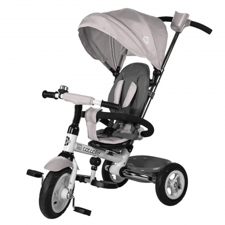 TRICICLETE COPII - Tricicleta COCCOLLE Urbio Air gri
