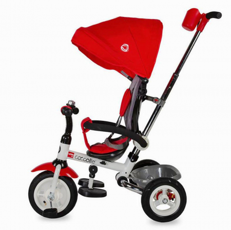 Tricicleta pliabila COCCOLLE Urbio Air rosu [2]