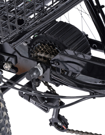 Tricicleta electrica 24" CARPAT E-Senior 24560E, cadru otel 16", frane disc/tambur, autonomie 40-60 km [7]