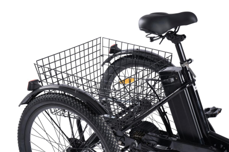 Tricicleta electrica 24" CARPAT E-Senior 24560E, cadru otel 16", frane disc/tambur, autonomie 40-60 km [10]