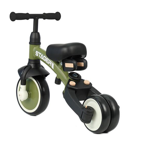 Tricicleta evolutiva pliabila 3in1 QPLAY Stager [5]