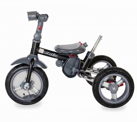 Tricicleta multifunctionala 4in1 cu sezut reversibil COCCOLLE Velo Air verde [8]