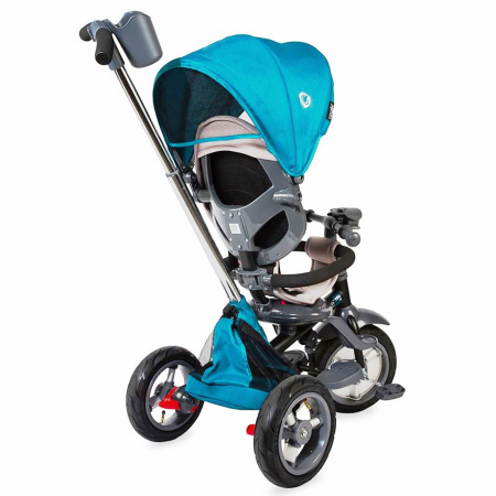 Tricicleta multifunctionala 4in1 cu sezut reversibil COCCOLLE Velo Air verde [5]