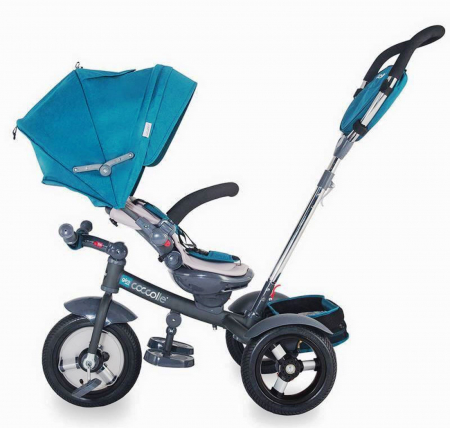Tricicleta multifunctionala COCCOLLE Giro Plus albastru [3]